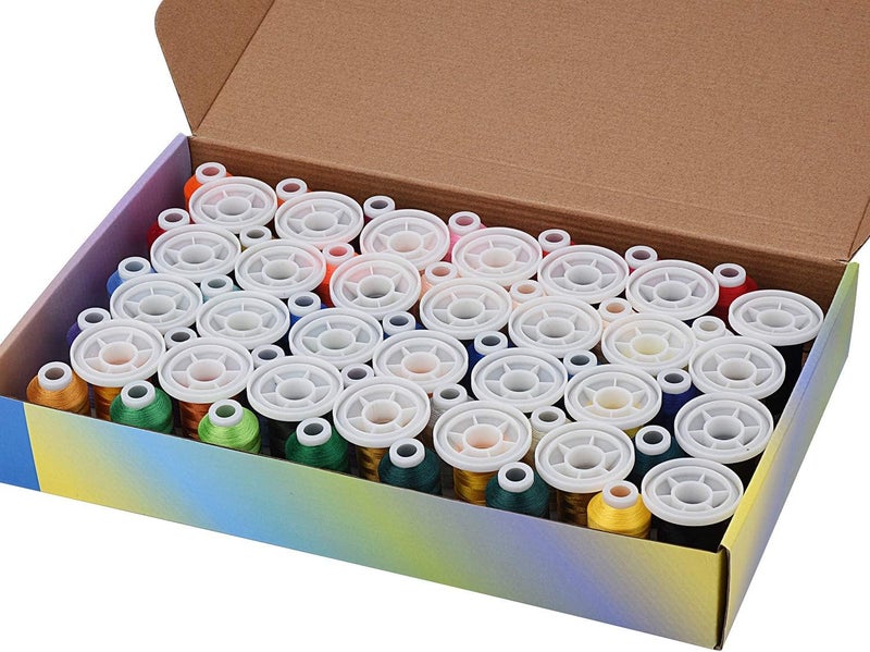 simthread Embroidery Machine Thread 63 Colors 800 Yards for Embroidery and Sewing - Image 5